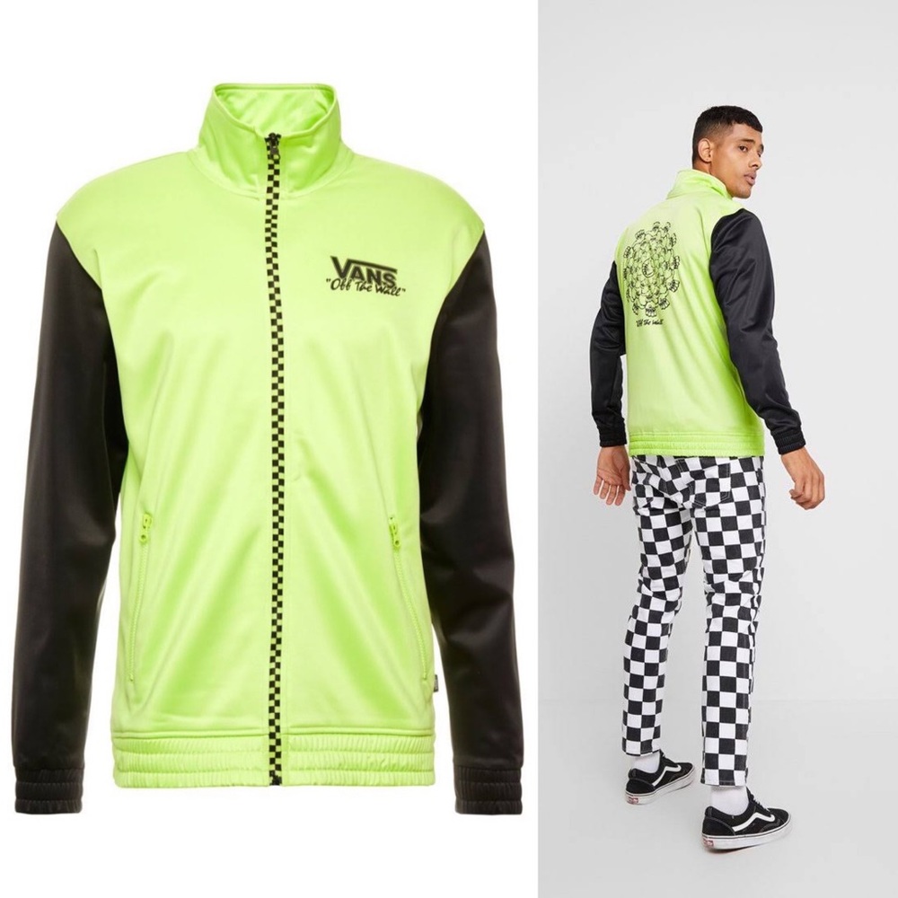 The Vans Winner's Circle Track Zip Jacket, Size XS New w/Tag